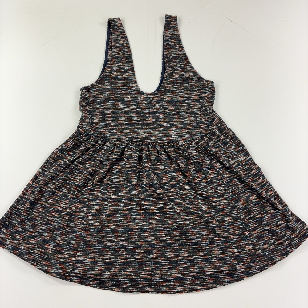 Anthropologie Maeve Dress Womens Large Striped Fit & Flare Tank Knit Knee Length